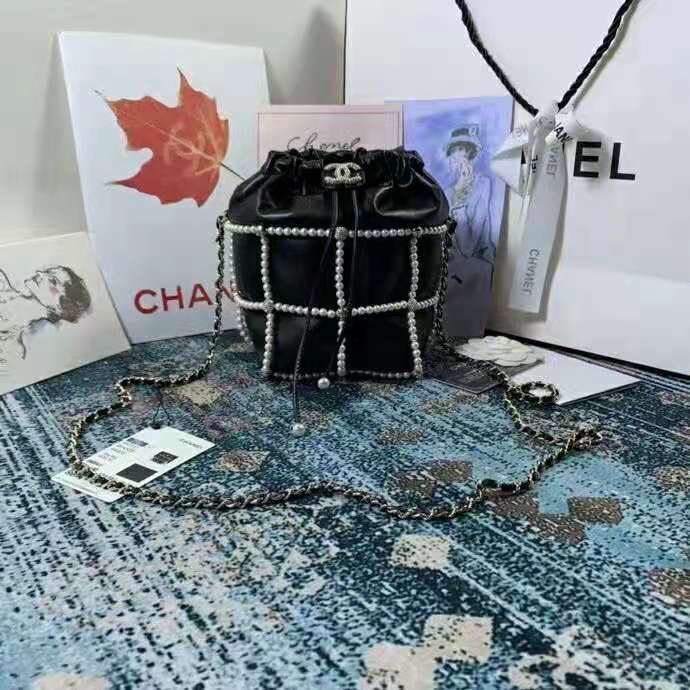 2021 Chanel drawstring bag