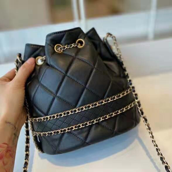 2021 Chanel drawstring bag