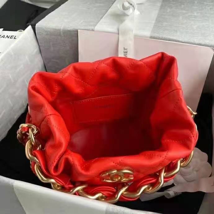 2021 Chanel drawstring bag