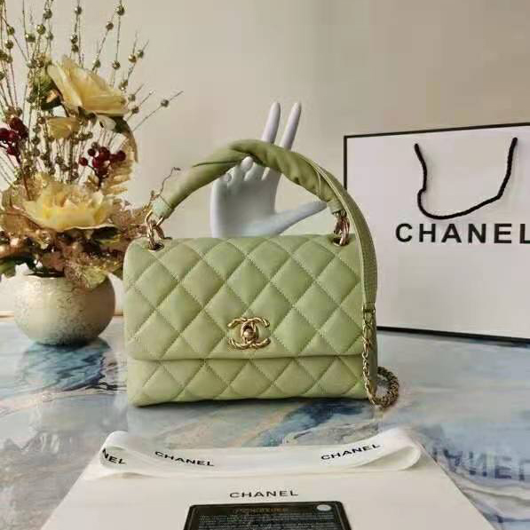 2021 Chanel flap bag with top handle