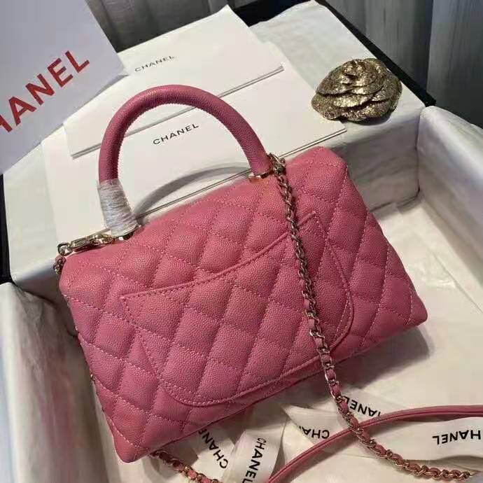 2021 Chanel flap bag with top handle