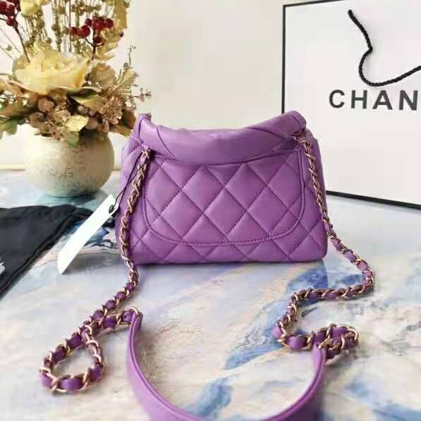 2021 Chanel flap bag with top handle