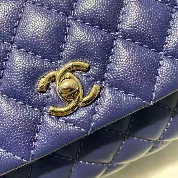 2021 Chanel flap bag with top handle