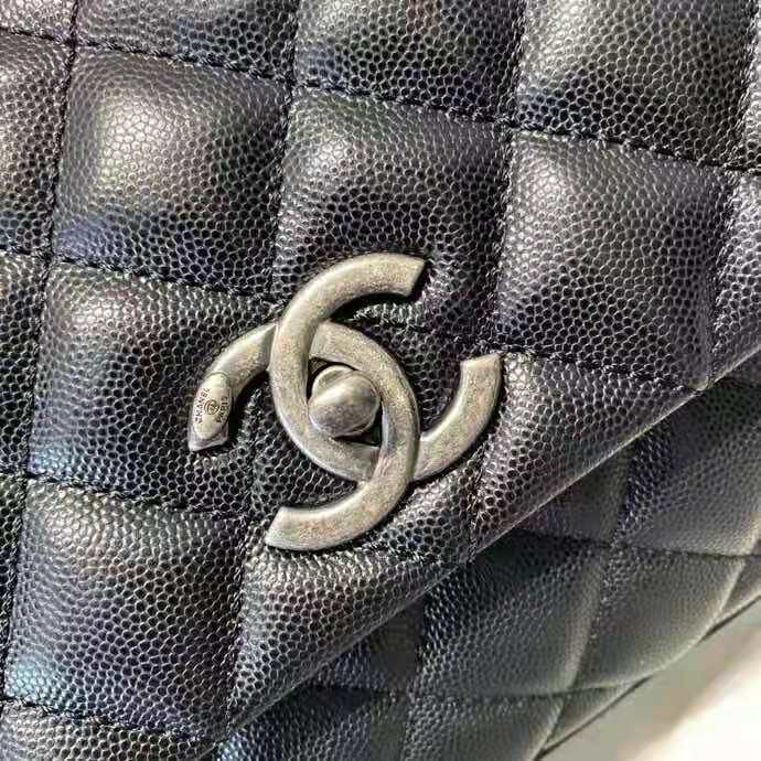 2021 Chanel flap bag with top handle