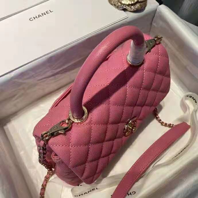 2021 Chanel flap bag with top handle