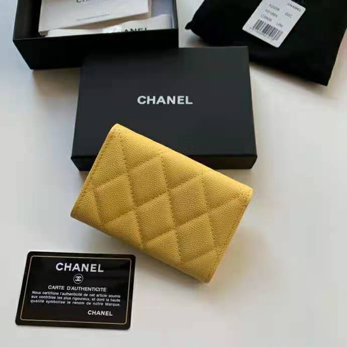 2021 Chanel flap card holder