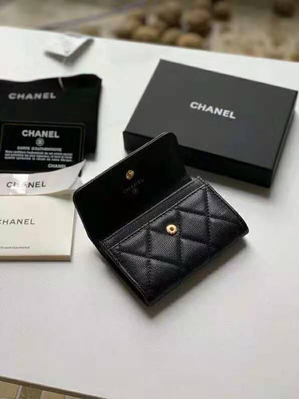2021 Chanel flap card holder