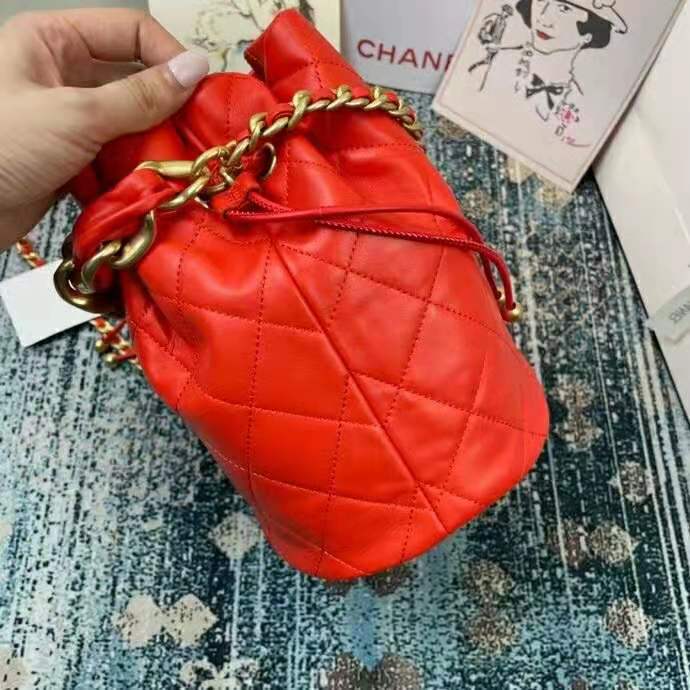 2021 Chanel large drawstring bag