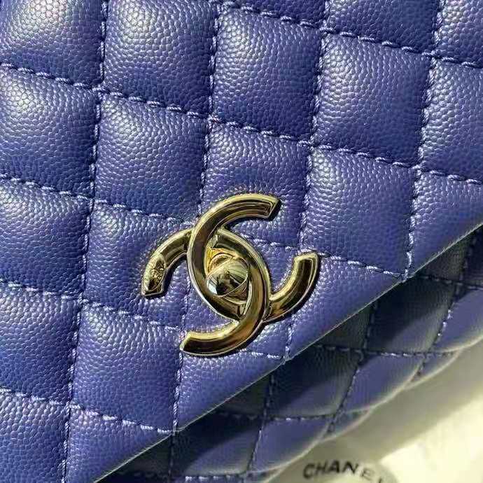 2021 Chanel large flap bag with top handle