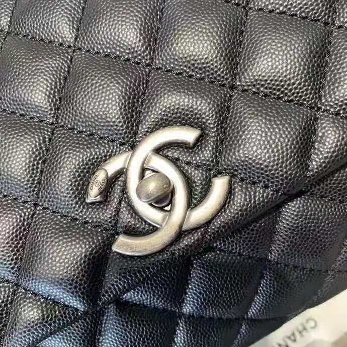 2021 Chanel large flap bag with top handle