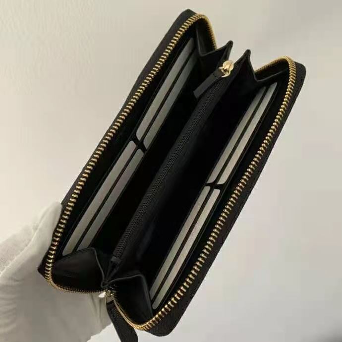 2021 Chanel long zipped wallet