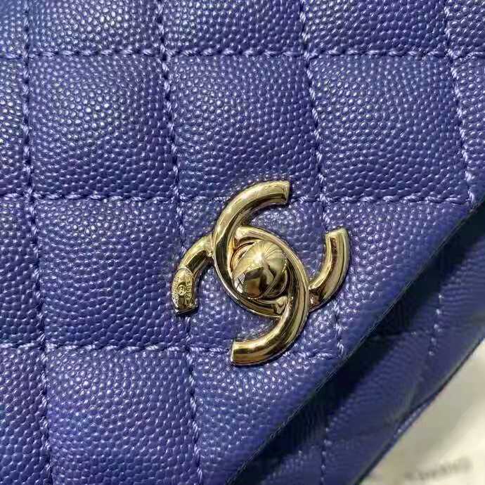 2021 Chanel mini flap bag with top handle