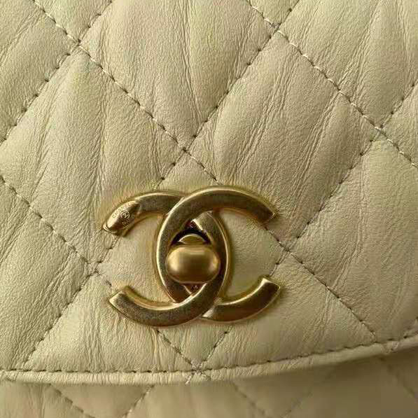 2021 Chanel mini flap bag with top handle