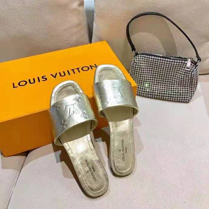 2021 Louis vitton women slippers