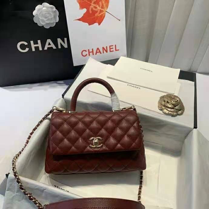 2021 chanel flap bag with top handle