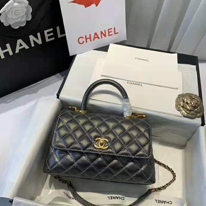 2021 chanel flap bag with top handle