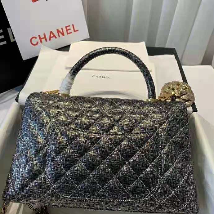 2021 chanel flap bag with top handle