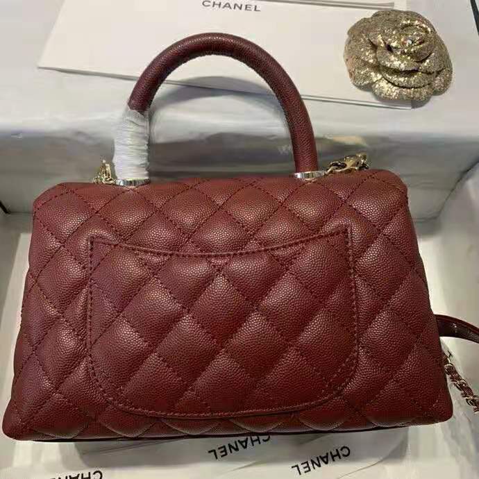 2021 chanel flap bag with top handle