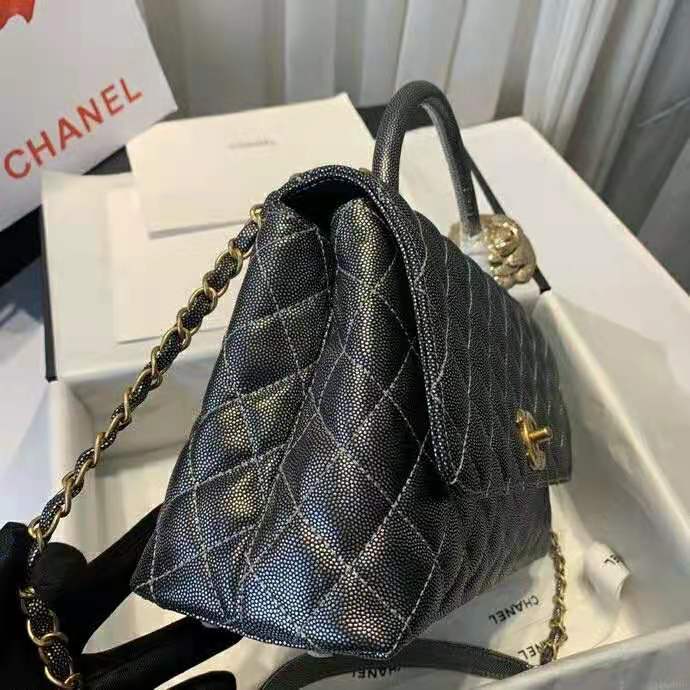 2021 chanel flap bag with top handle