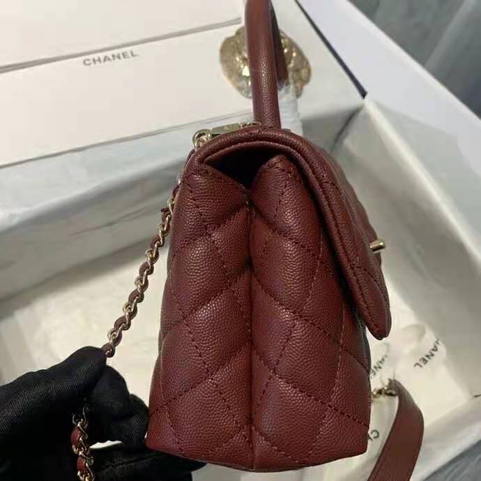 2021 chanel flap bag with top handle