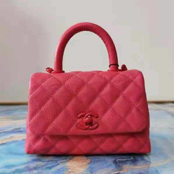 2021 chanel mini flap bag with top handle