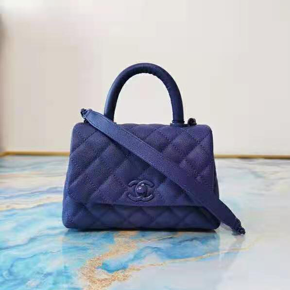 2021 chanel mini flap bag with top handle