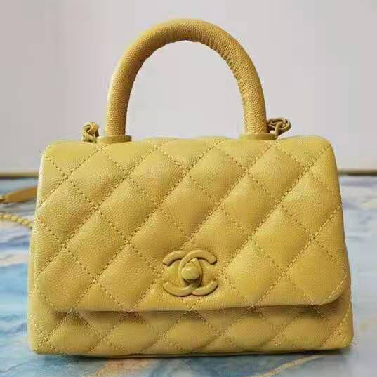 2021 chanel mini flap bag with top handle