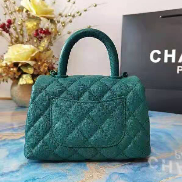 2021 chanel mini flap bag with top handle