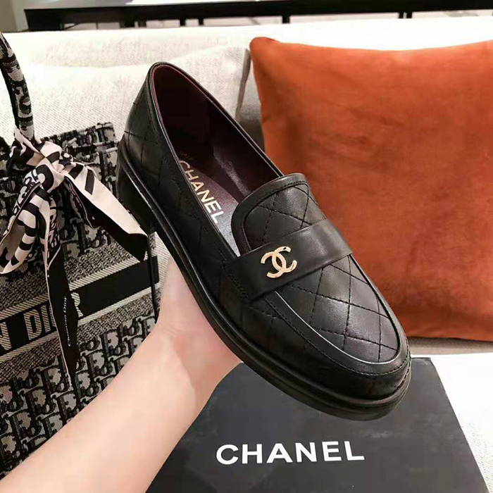 2021 chanle loafers