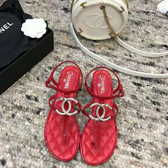 2021 chanle sandals