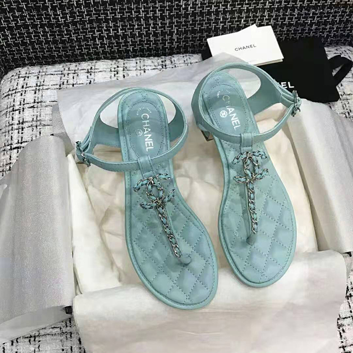 2021 chanle sandals