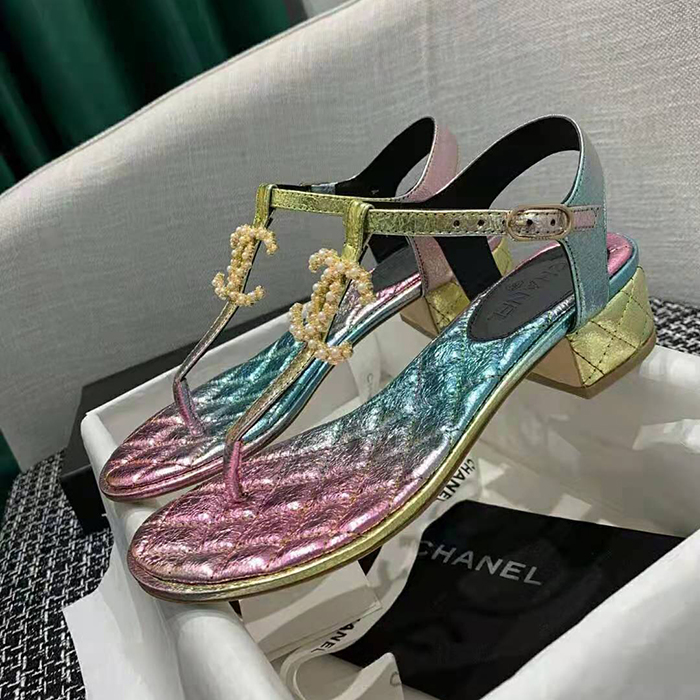 2021 chanle sandals