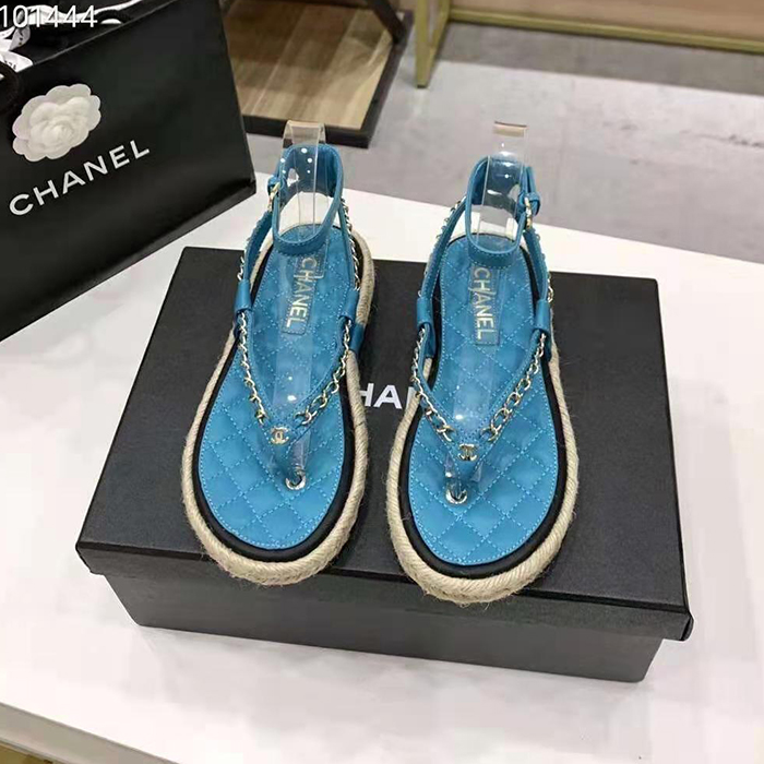 2021 chanle sandals