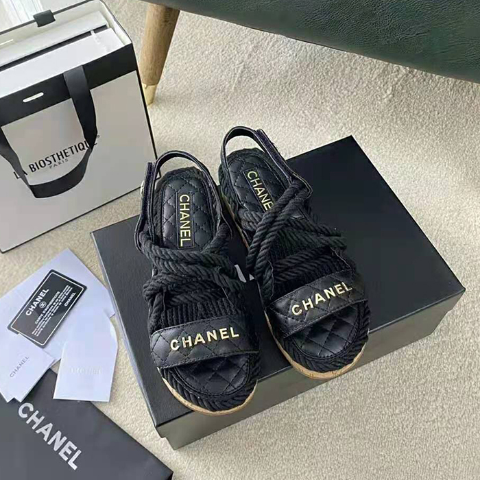 2021 chanle sandals