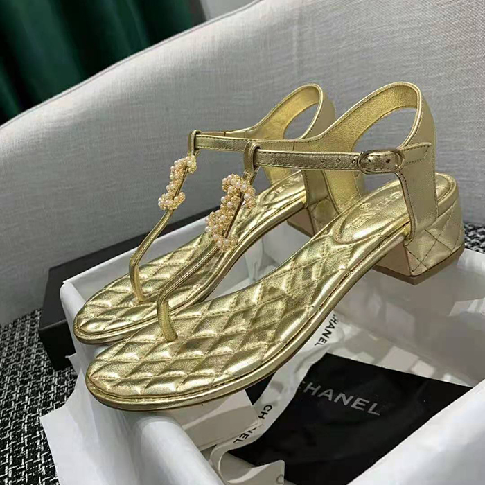 2021 chanle sandals