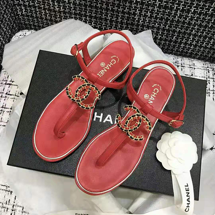 2021 chanle sandals