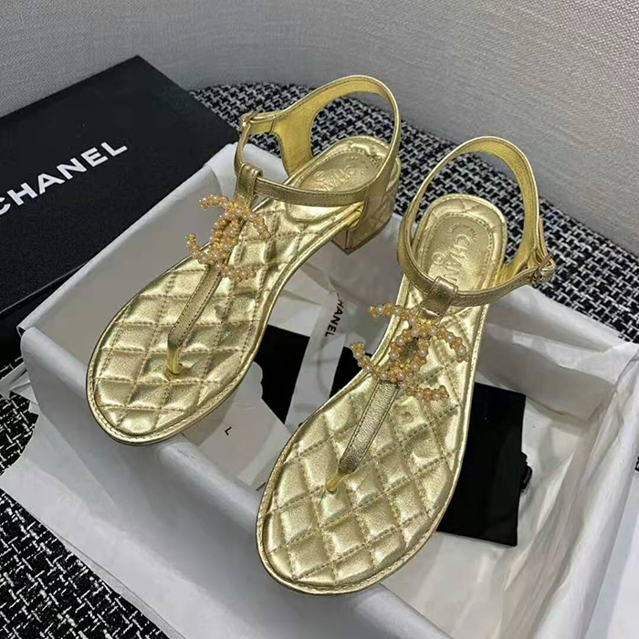 2021 chanle sandals