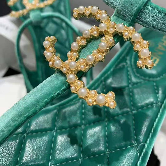 2021 chanle sandals