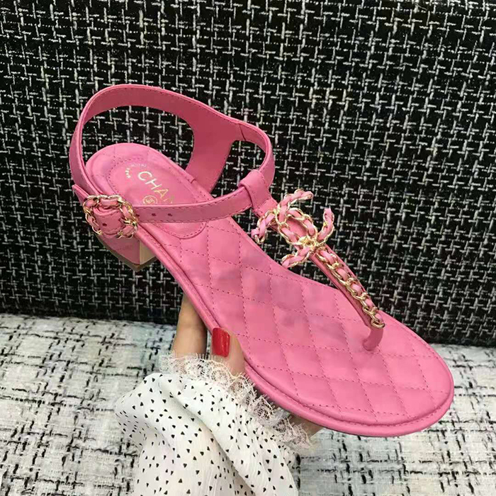 2021 chanle sandals