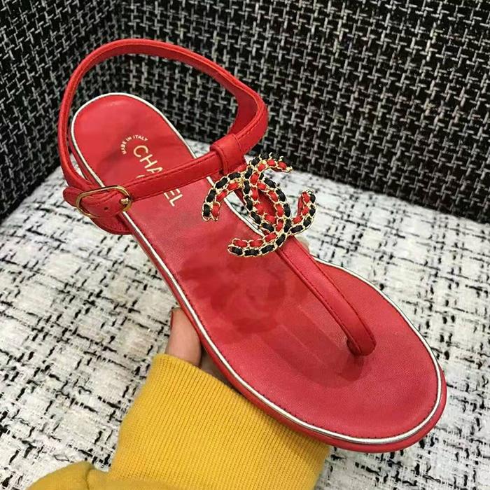 2021 chanle sandals