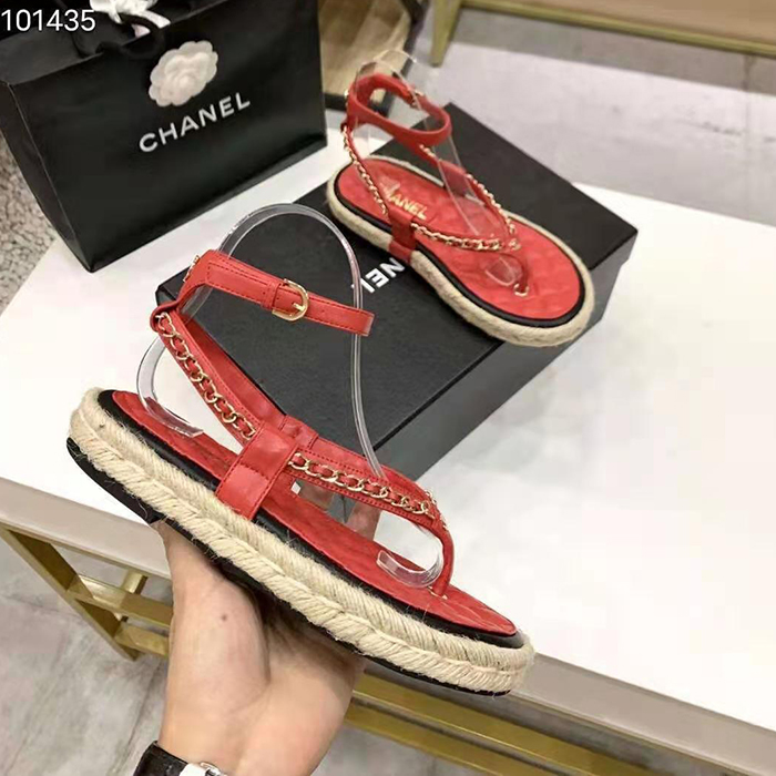 2021 chanle sandals