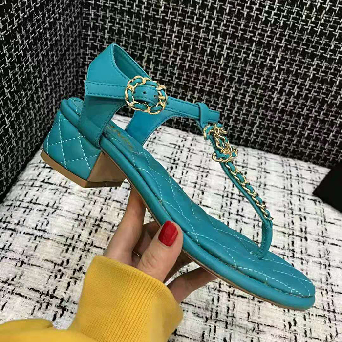 2021 chanle sandals