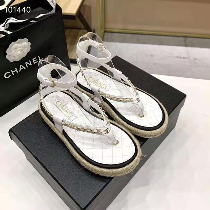 2021 chanle sandals