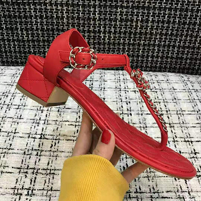 2021 chanle sandals