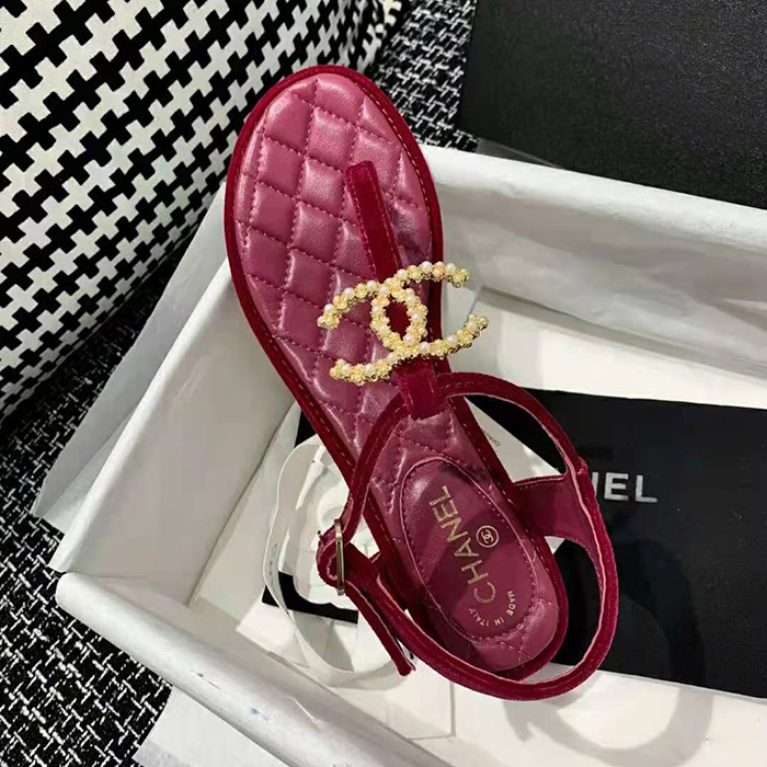 2021 chanle sandals