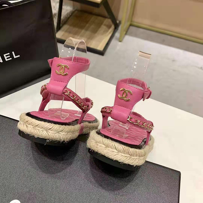 2021 chanle sandals