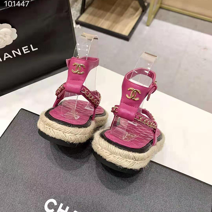 2021 chanle sandals