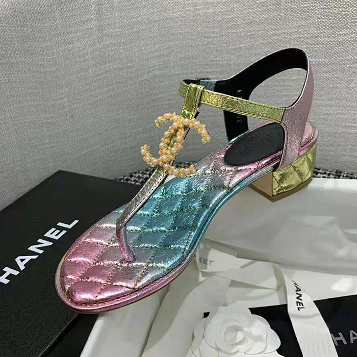 2021 chanle sandals