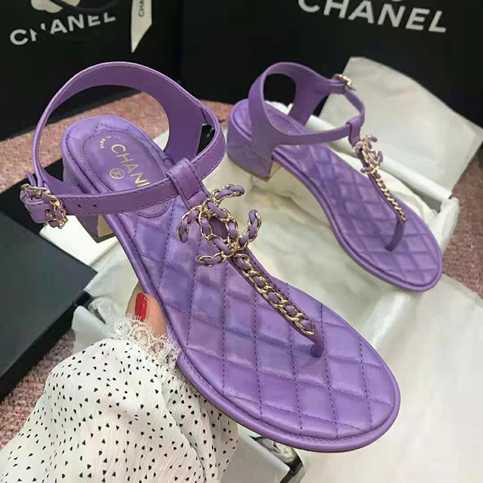 2021 chanle sandals