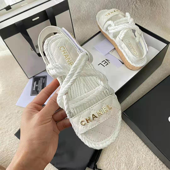 2021 chanle sandals